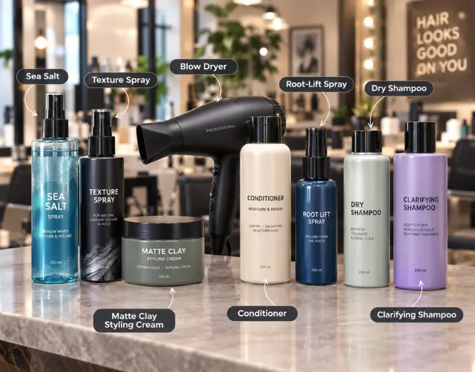 wolf-cut-styling-products-salon.